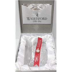 NEW IN BOX 2011 WATERFORD CRYSTAL SNOWFLAKE GLASS