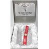 Image 1 : NEW IN BOX 2011 WATERFORD CRYSTAL SNOWFLAKE GLASS