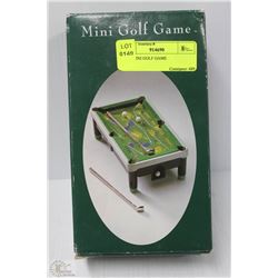 NEW MINI GOLF GAME