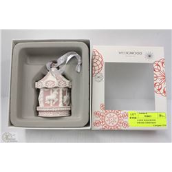 NEW IN BOX WEDGWOOD JASPERWARE CHRISTMAS ORNAMENT