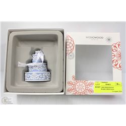 NEW IN BOX WEDGWOOD JASPERWARE CHRISTMAS ORNAMENT