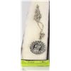 Image 1 : STAMPED .925 CHAIN AND PENDANT NECKLACE