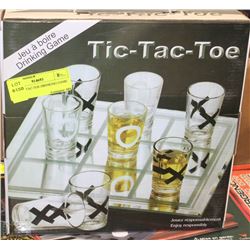 NEW TIC-TAC-TOE DRINKING GAME
