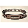 Image 1 : #5-STAINLESS STEEL DIAMOND BRACELET