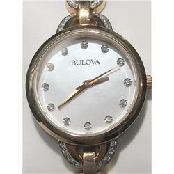 #9-BULOVA WOMEN'S MOTHER OF PEARL WATCH