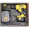 Image 1 : DEWALT DRILL 14.4V  SET WITH BATTERY & CHARGER
