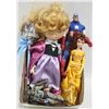 Image 1 : LOT OF DOLLS - DISNEY PRINCESS AND CAPTIAN AMERICA