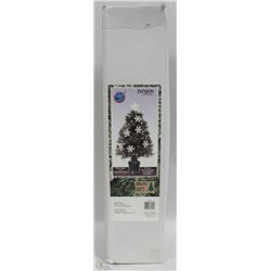 DANSON DECOR FIBRE OPTIC TREE 32" WITH SNOWFLAKES