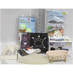 BOX OF HOUSEHOLD ITEMS ALL NEW
