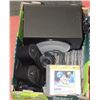 Image 1 : BOX WITH COMPUTER SPEAKERS, WEB CAMERA, AND