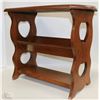 Image 1 : WOOD MAGAZINE END TABLE