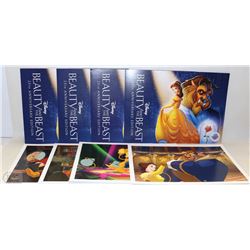 LOT OF 4 DISNEY BEAUTY & THE BEAST 25 ANNIVERSARY