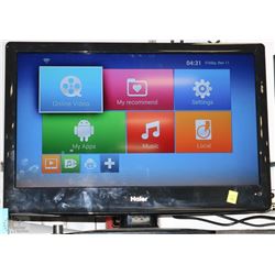 HAIER 24" LCD HDTV / MONITOR WITH 2 HDMI INPUTS