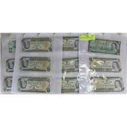 30 PCS CANADIAN DOLLAR BILLS