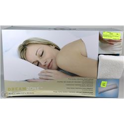 DREAMZONE FULL BODY MEMORY FOAM PILLOW WITH