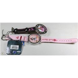 LOT OF TWO AUTHENTIC DISNEY WOMEN'S WATCHES