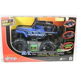NEW BRIGHT 1:15 R/C TRUCK MOPAR JEEP