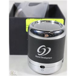 BROOKSTONE BLUETOOTH DRUM SPEAKER