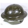 Image 1 : BRITISH CANADIAN WWII MILITARY HELMET CL/C 1942