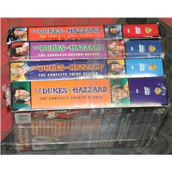 COMPLETE 1-4 SEASONS OF ORIGINAL DUKES OF HAZARD