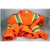 Image 1 : BUNDLE OF 2 NEW HI-VISABLE,FIRE RETARDED,STORM