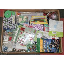 XL FLAT OF  NEW  CRAFTING SUPPLIES