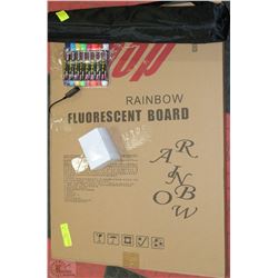 MEDIUM LED LIGHTUP BOARD WITH MARKERS & STAND