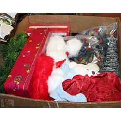 BOX W/LOTS OF NEW CHRISTMAS ITEMS - 2