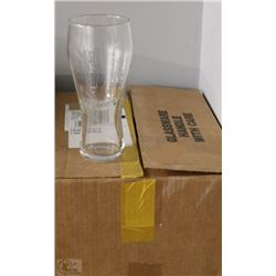 CASE OF 20 OZ BUDWEISER GLASSES (12QTY)