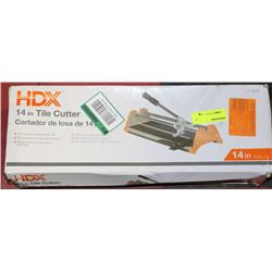 HDX 14" TILE CUTTER **STORE RETURN AS IS**
