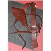 Image 1 : LEATHER SAM BROWN SHOULDER HOLSTER