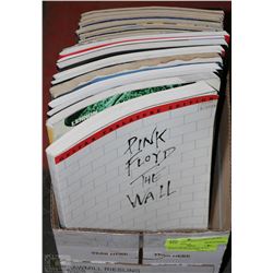 BOX OF BOOKS OF SHEET MUSIC FROM ROCK BANDS ,PINK