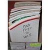 Image 1 : BOX OF BOOKS OF SHEET MUSIC FROM ROCK BANDS ,PINK