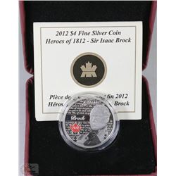 RCM $4 FINE SILVER COIN W/COA