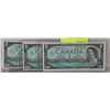 Image 1 : 1967 CANADIAN CENTENNIAL BANK NOTES X3