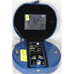 TRAVELING JEWELERY BOX FILLED WITH FASHION