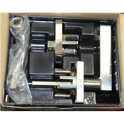 WEISER PASSAGE HALIFAX SATIN NICKEL DOOR HANDLE