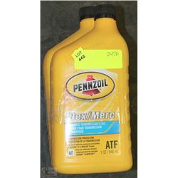 TWO 1 QT CONTAINER OF PENZOIL ATF FLUID