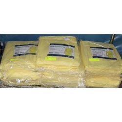 TEN PKGS OF YELLOW ISOLATION GOWNS