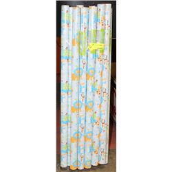 12 ROLLS OF GIFT WRAP