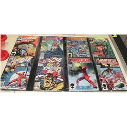 LOT OF 8 DAREDEVIL COMIC BOOKS