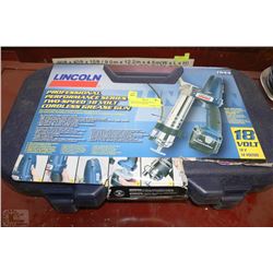 NEW LINCOLN PROFESSIONAL 2 SPEED 18V CORDLESS
