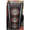 Image 1 : LAX-MAX 15,000 WATT KARAOKE SPEAKER WITH