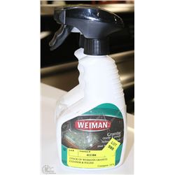 2 PACK OF WEIMANN GRANITE CLEANER & POLISH