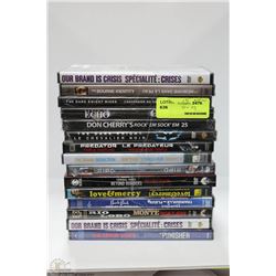 BUNDLE OF 15 NEW DVD'S ON CHOICE