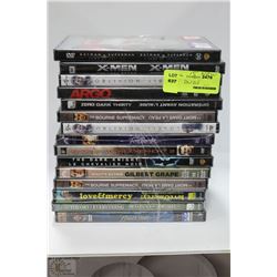 BUNDLE OF 15 NEW DVD'S ON CHOICE