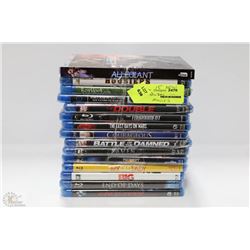 BUNDLE OF 15 NEW BLU-RAY MOVIES