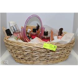 BASKET FULL OF NEW PERFUME, MAKEUP,