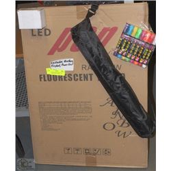 LED LITE UP MENU BOARD WITH MARKERS AND STAND &