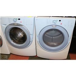 WHIRLPOOL  DUET SUPER QUIET WASHER AND DRYER SET